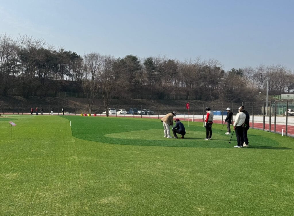 잠실유수지 파크골프장